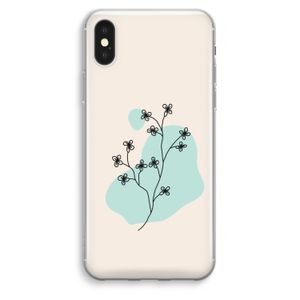 Love your petals: iPhone XS Max Transparant Hoesje