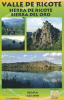 Wandelkaart Valle de Ricote - Sierra de Ricote - Sierra del Oro | Edit - thumbnail