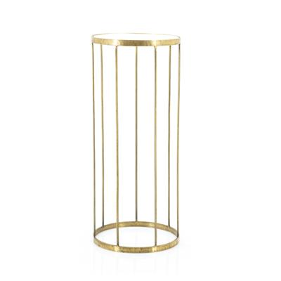 By-Boo Bijzettafel 'Caesar' 70 x 30cm, kleur Goud