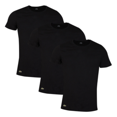 Lacoste 3-pack t-shirts O-hals - wit