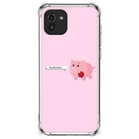 Samsung Galaxy A03 Stevig Bumper Hoesje Pig Mud