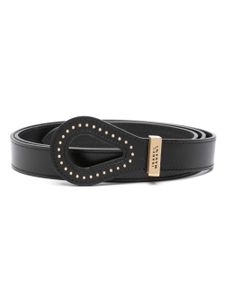 ISABEL MARANT ceinture Brindi en cuir - Noir