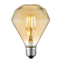 Home sweet home LED lamp Diamond E27 4W 330Lm 2700K dimbaar - amber