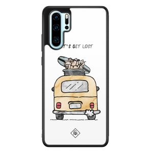 Huawei P30 Pro glazen hardcase - Let's get lost