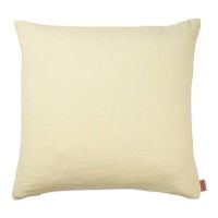 ferm LIVING Heavy Linen Sierkussen - Lemon - thumbnail