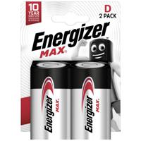 Energizer Max LR20 D batterij (mono) Alkaline 1.5 V 2 stuk(s) - thumbnail