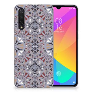 Xiaomi Mi 9 Lite TPU Siliconen Hoesje Flower Tiles