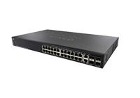 Cisco SG550X-24 24-poorts Gigabit stapelbare beheerde schakelaar