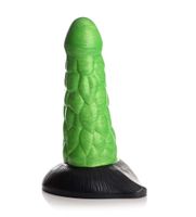 Radioactive Reptile Thick Scaly Silicone Dildo