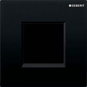 Geberit Type 30 urinoir bedieningsplaat met netvoeding zwart chroom zwart 116.027.KM.1