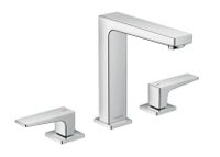 Hansgrohe Metropol 3-gats wastafelkraan waterbesparend chroom