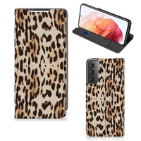 Samsung Galaxy S21 Hoesje maken Leopard