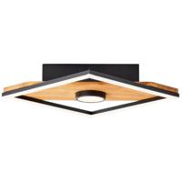 Brilliant Houten led plafondlamp Woodbridge S G99755/76 - thumbnail