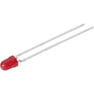 Vishay TLUR 4401 Bedrade LED Rood Rond 3 mm 32 mcd 60 ° 20 mA 2 V