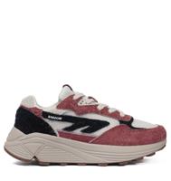 Hi-Tec Hi-Tec - Shadow | Madder Brown Pelican Bordeaux Mesh Lage sneakers Unisex - thumbnail