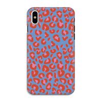 Leopard blue: iPhone X Tough Case - thumbnail