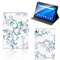 Lenovo Tab E10 Uniek Tablet Cover Blossom White - thumbnail