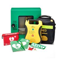 Defibtech Lifeline AED + buitenkast-Groen met pin-Volautomaat