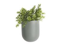 Bloempot Oval 19x 14,8x 7 cm - groen