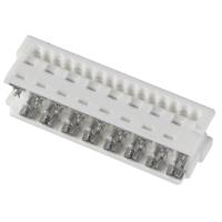 Molex 903270316 Female header (standaard) Totaal aantal polen: 16 Rastermaat: 1.27 mm Inhoud: 1 stuk(s) Bag