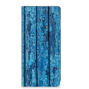 Motorola Moto G13 | G23 Book Wallet Case Wood Blue