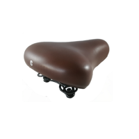 Selle comfort Comfort Comfort Zadel City Foam Budget donkerbruin, inclusief strop (werkplaatsverpakking) - thumbnail