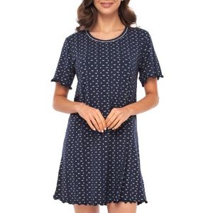 Lady Avenue Short Sleeve Bamboo Nightdress * Actie *