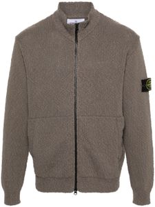 Stone Island pull à fermeture zippée - Marron