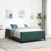 vidaXL Bedframe Modern Meubilair voor de Slaapkamer met Matras voor Thuisgebruik en Rust binnen, Stevig