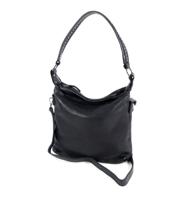 SPERANZA  dames schoudertas buidel zwart