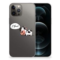 iPhone 12 Pro Max Telefoonhoesje met Naam Cow - thumbnail