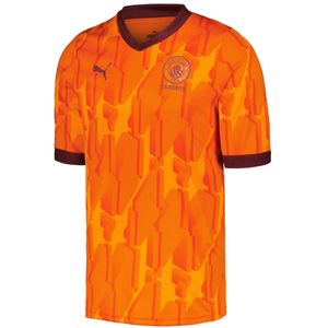 PUMA Manchester City E-Sports Trainingsshirt 2023-2024 Oranje Bordeauxrood