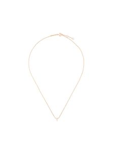 Delfina Delettrez Dots Solitaire diamond necklace - Métallisé