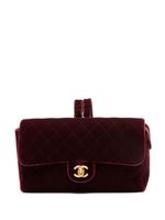 CHANEL Pre-Owned sac porté épaule Classic Flap (1994-1996) - Violet