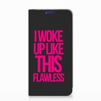 Samsung Galaxy S10e Hoesje met tekst Woke Up - Origineel Cadeau Zelf Maken