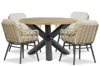 Coco Antoni/Rockville 120 cm dining tuinset 5-delig - thumbnail