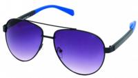 Kost zonnebril 21 045 unisex piloot zwart/blauw