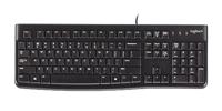 Logitech K120 Toetsenbord, voor Bedrijven, QWERTY US International layout, Zwart