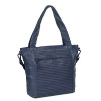 Justified Bags Justified Bags® - Chantal Shopper - Schoudertas -  Navy Blauw - thumbnail