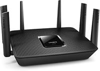 Linksys WiFi 5 router, Tri-Band, 3.500 m² afdekking, 25+ apparaten, snelheden tot (AC4000) 4,0 Gbit/s - EA9300