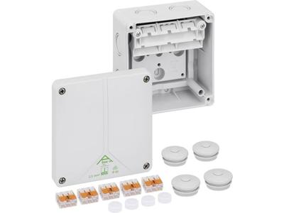 Spelsberg 49080601 Verbindingsdoos (l x b x h) 110 x 110 x 67 mm Grijs IP65