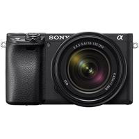 Sony Alpha 6400 camera met E-bevestiging en APS-C-sensor + 18-135mm-zoomlens - LCE-6400M