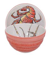 Tokyo Design Studio - Seafood - Tayokom - Kreeft - Rood - 13.2 x 6.8cm - 500ml - thumbnail