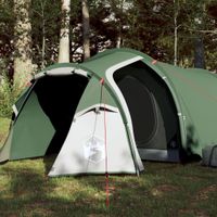 Tent 3-persoons 370x185x116 cm 185T taft groen