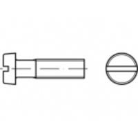 TOOLCRAFT TO-5359317 Cilinderschroeven M4 8 mm Sleuf RVS A4 1000 stuk(s)