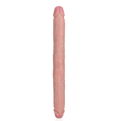 Extra Lange Dubbele Dildo huidskleur