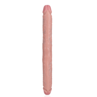 Extra Lange Dubbele Dildo huidskleur