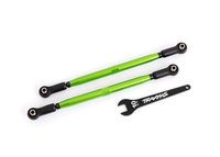 Traxxas - Toe links, 202.5mm (187.5mm center to center) (green) (2) (TRX-7897G) - thumbnail