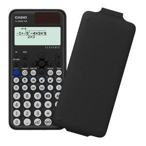 Casio FX-85DE CW Technische rekenmachine Zwart Aantal displayposities: 10 werkt op batterijen, werkt op zonne-energie (b x h x d) 77 x 10.7 x 162 mm