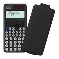 Casio FX-85DE CW Technische rekenmachine Zwart Aantal displayposities: 10 werkt op batterijen, werkt op zonne-energie (b x h x d) 77 x 10.7 x 162 mm - thumbnail